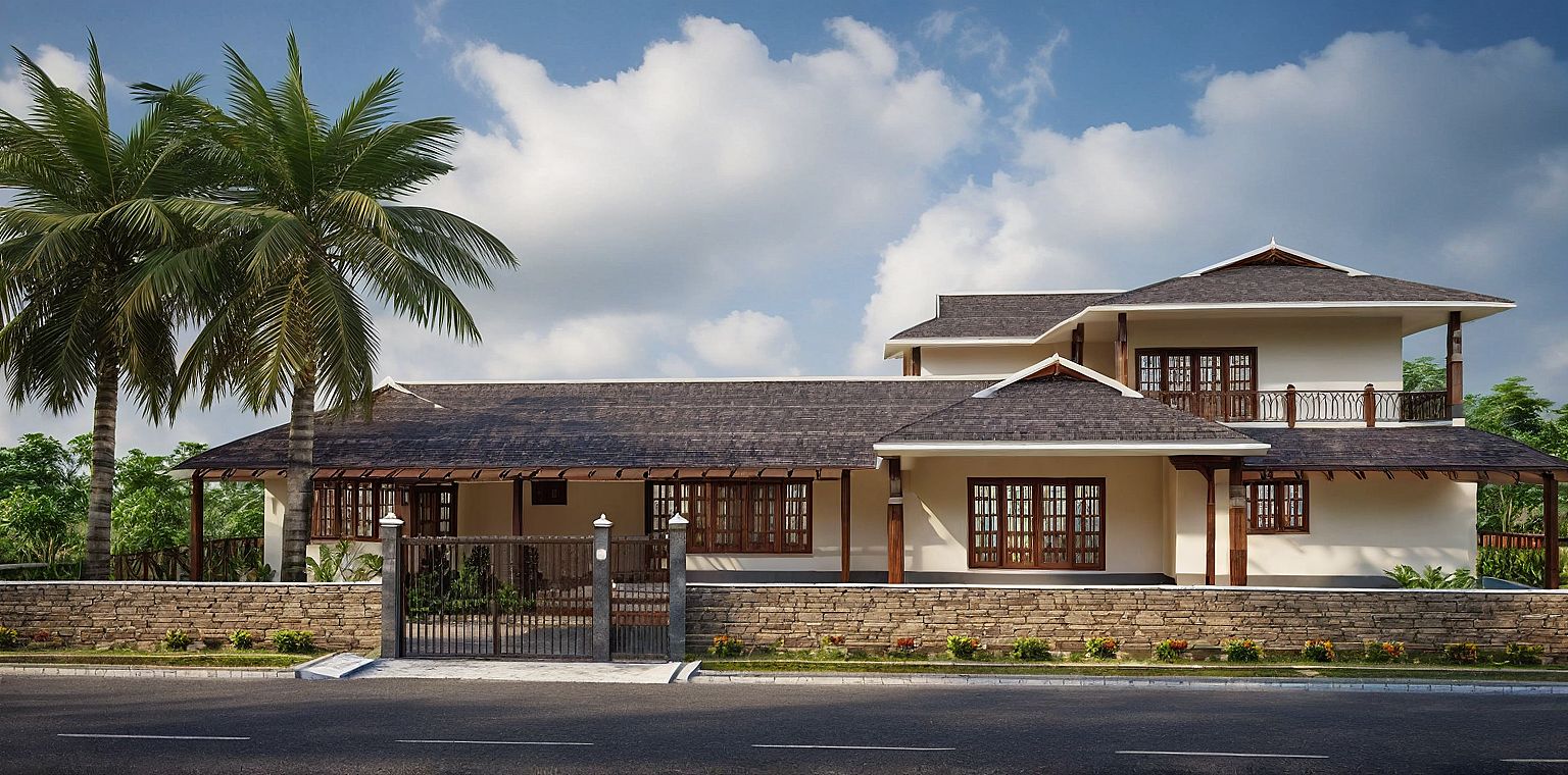 its a bungalow design of vernacular traditional... — Render · AI Render ...
