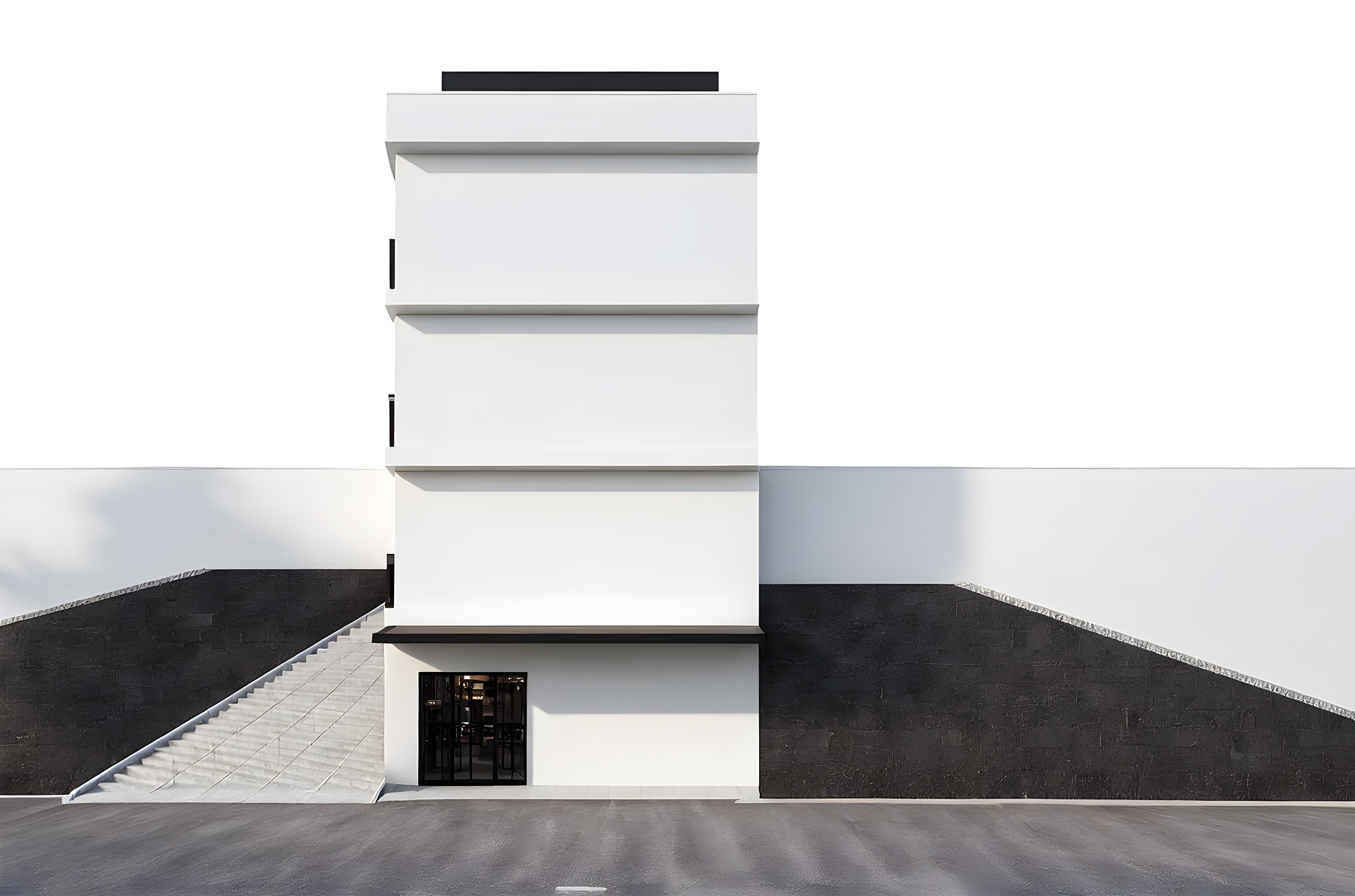 Ground Fro Rendering Render a 3D redesign of the ground floor of a... - Generated by Render ...